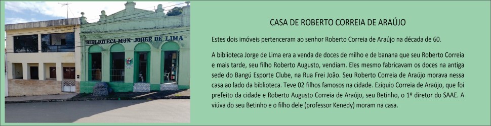 CASA DO SR. ROBERTO CORREIA