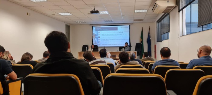 Servidores das diretorias de Urbanização e de Edificações da Novacap participam de capacitação sobre a nova metodologia | Foto: Divulgação/Novacap