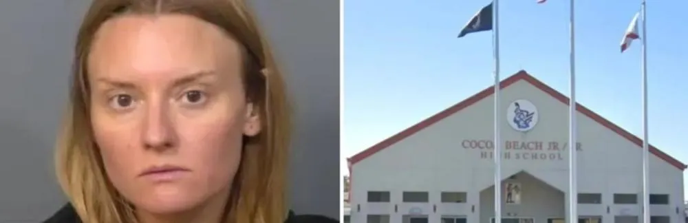 Professora é presa por ter relações sexuais com aluno