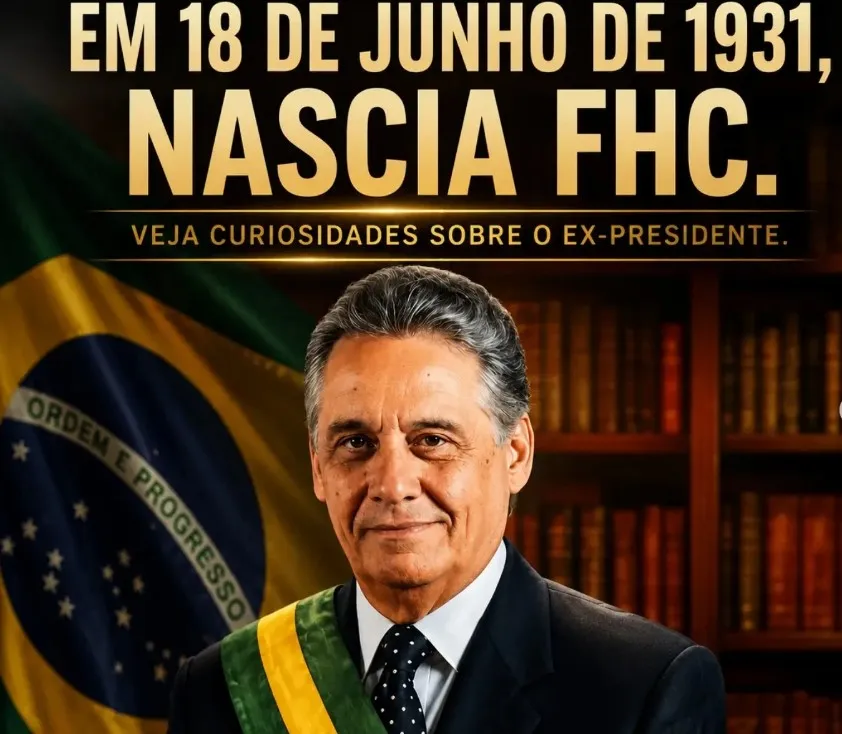 18 de junho 1931 nascia Fernando Henrique Cardoso