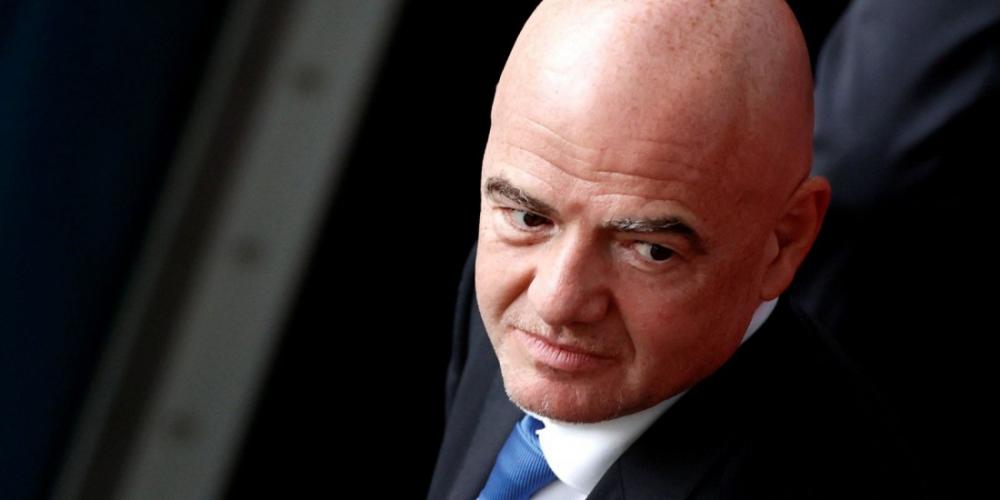 Gianni InfantinoCredit...Foto: Pool via Reuters/Koen Van Weel