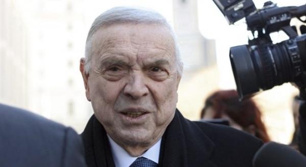 O ex-presidente da CBF, José Maria Marin, que foi banido do futebol Andrew Gombert/EFE - 13.4.2016