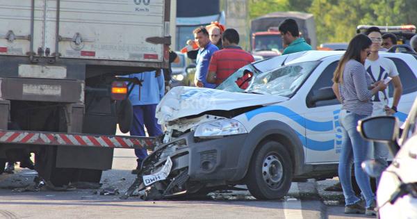 Colisão aconteceu na última sexta-feira (27), na BR-104, no município de União dos Palmares; motociclista morreu — © Gustavo Lopes/BR104