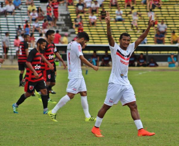 Sharle, atacante do River-PI (Foto: Victor Costa/River AC)