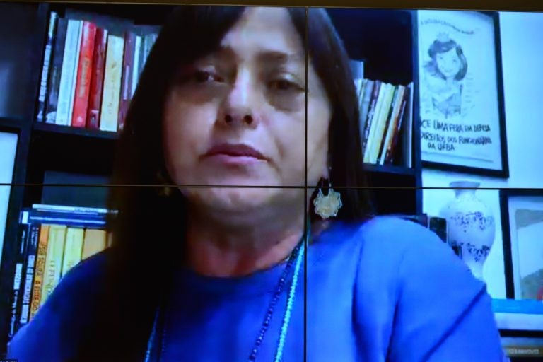 Alice Portugal: o rol taxativo dificultaria o tratamento de crianças autistas - (Foto: Billy Boss/Câmara dos Deputados)