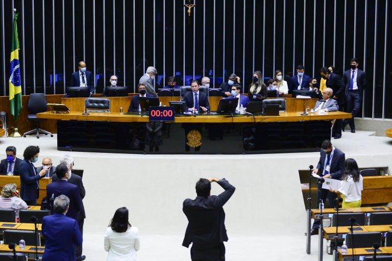 Sessão do Congresso Nacional - (Foto: Nilson Bastian/Câmara dos Deputados)