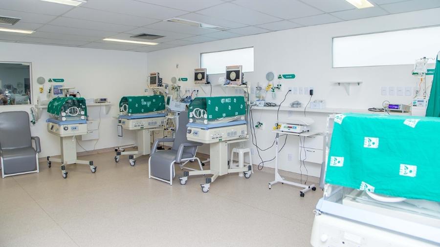 UTIN da maternidade escola Santa Mônica, em Maceió, está interditada após surto de covid-19Imagem: André Palmeira /Agência Alagoas