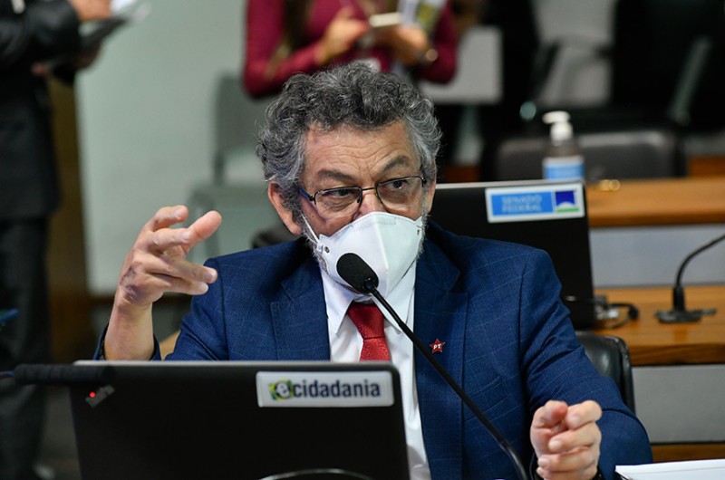 Relator, Paulo Rocha defendeu aprovação do projeto - Geraldo Magela/Agência Senado