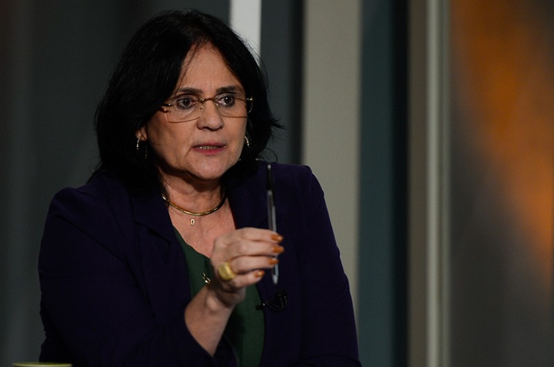 Damares Regina Alves, ministra da Mulher, da Família e dos Direitos Humanos - Marcello Casal Jr/Agência Brasil