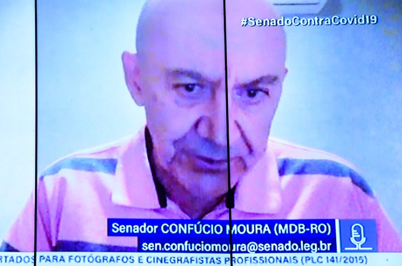 O senador Confúcio Moura (MDB-RO) lembrou o Dia Mundial da Água - Jefferson Rudy/Agência Senado