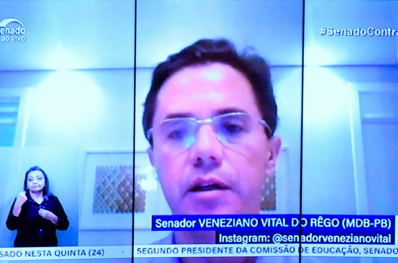 Veneziano Vital do Rêgo foi o relator da matéria no Senado - Jefferson Rudy/Agência Senado