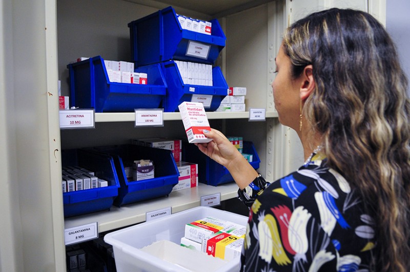 Centro de distribuição de medicamentos pelo SUS em Brasília - Renato Araújo/Agência Brasília